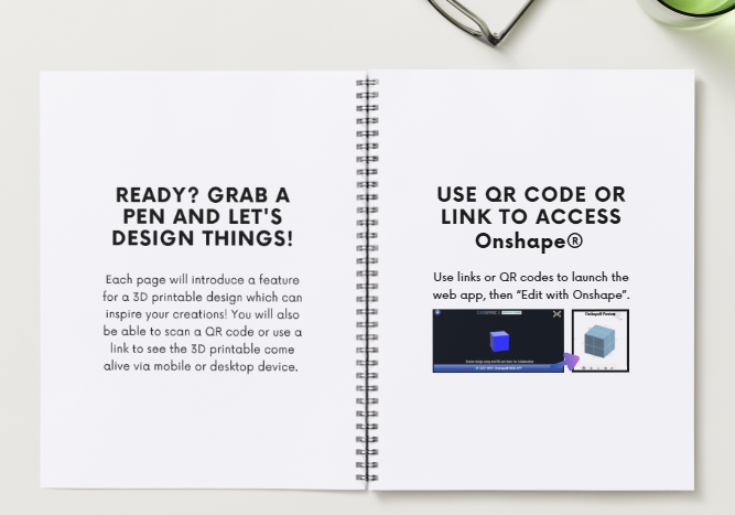 HACKING FOR DESIGN: ONSHAPE® FOR YOUR IDEAS, WORKBOOK