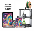 (STARTER PACKAGE): EXPERIENCE 3D PRINTABLES WITH A BRAND NEW PRINTER