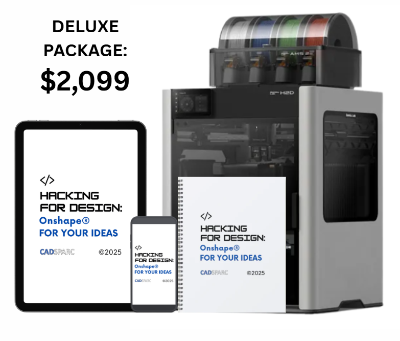 (DELUXE PACKAGE): EXPERIENCE 3D PRINTABLES WITH A BRAND NEW PRINTER